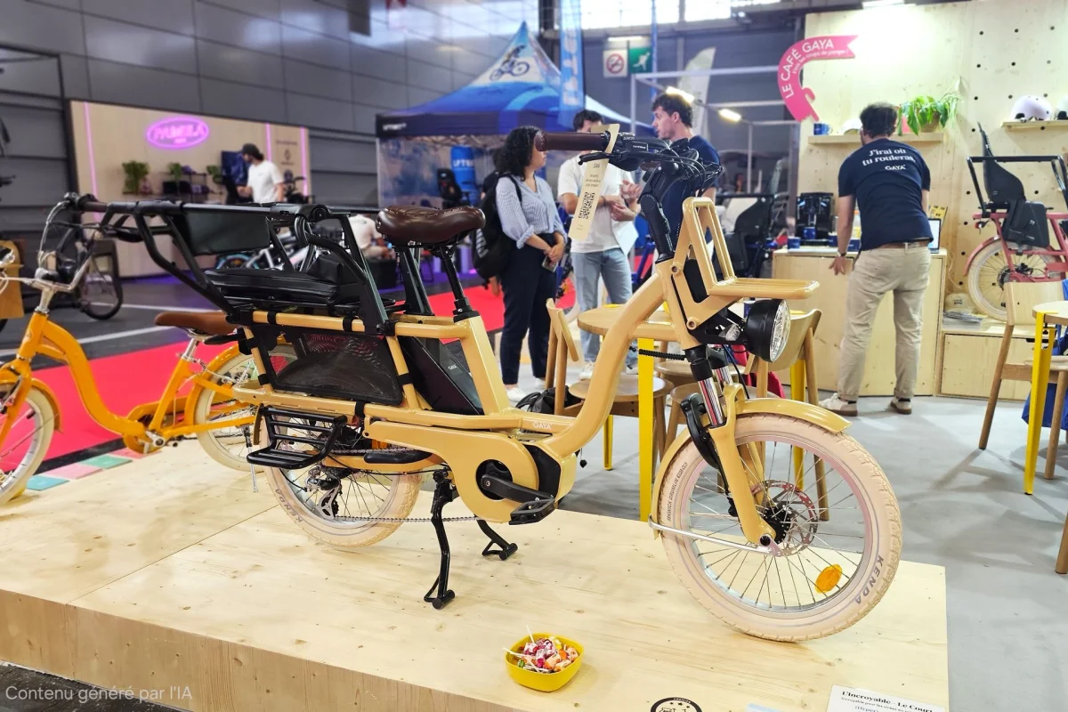 Votre famille s’agrandit ? Gaya a trouvé une solution pour éviter de changer de vélo cargo