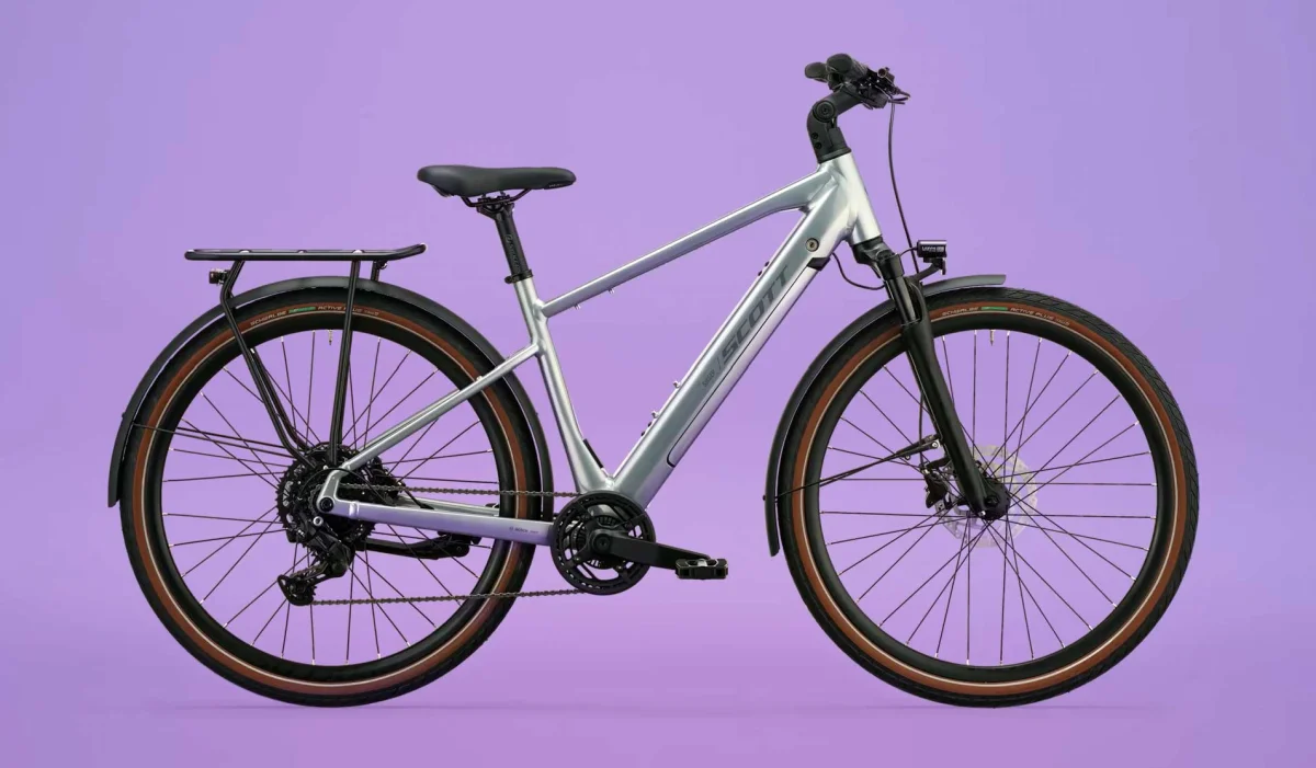 Ce nouveau vélo électrique Scott cache bien son jeu : son moteur Bosch est presque invisible
