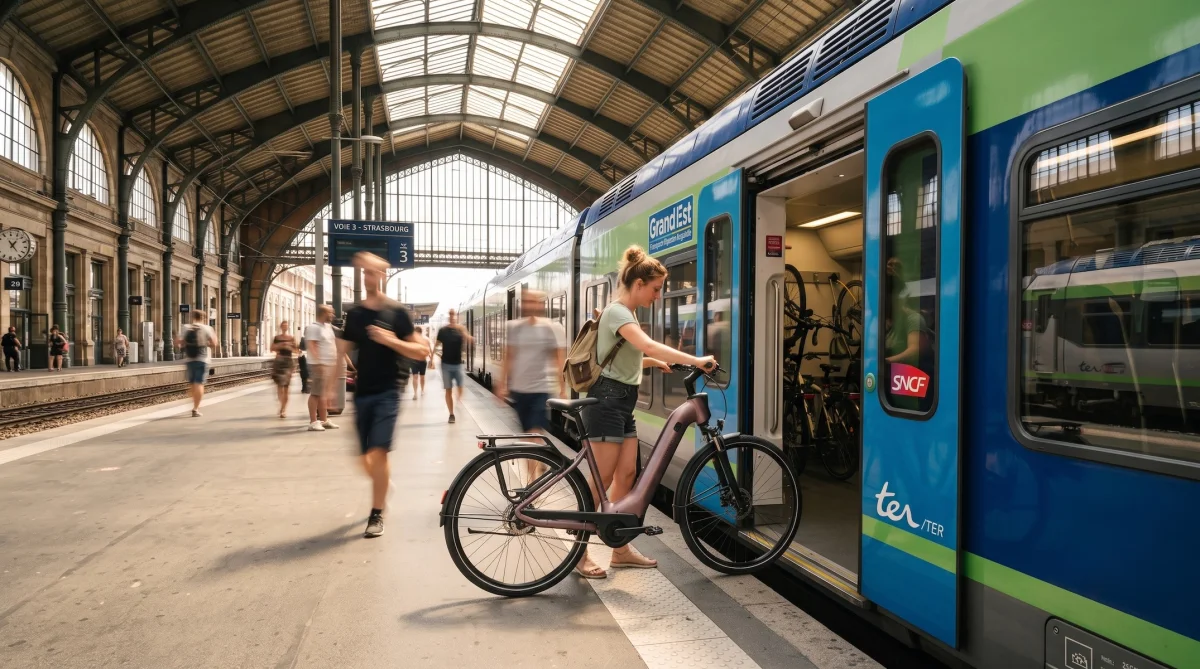 Vélos électriques bannis des trains : on punit les bons élèves en Angleterre !