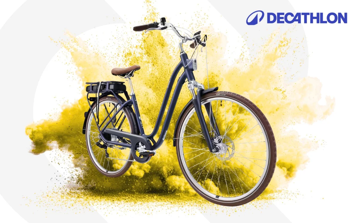 Decathlon fait tomber ce vélo électrique urbain à 1 006 €, avec des pièces dispos pendant 10 ans