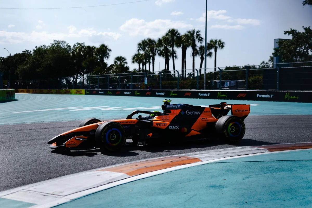 Grille de départ de la course Sprint à Miami