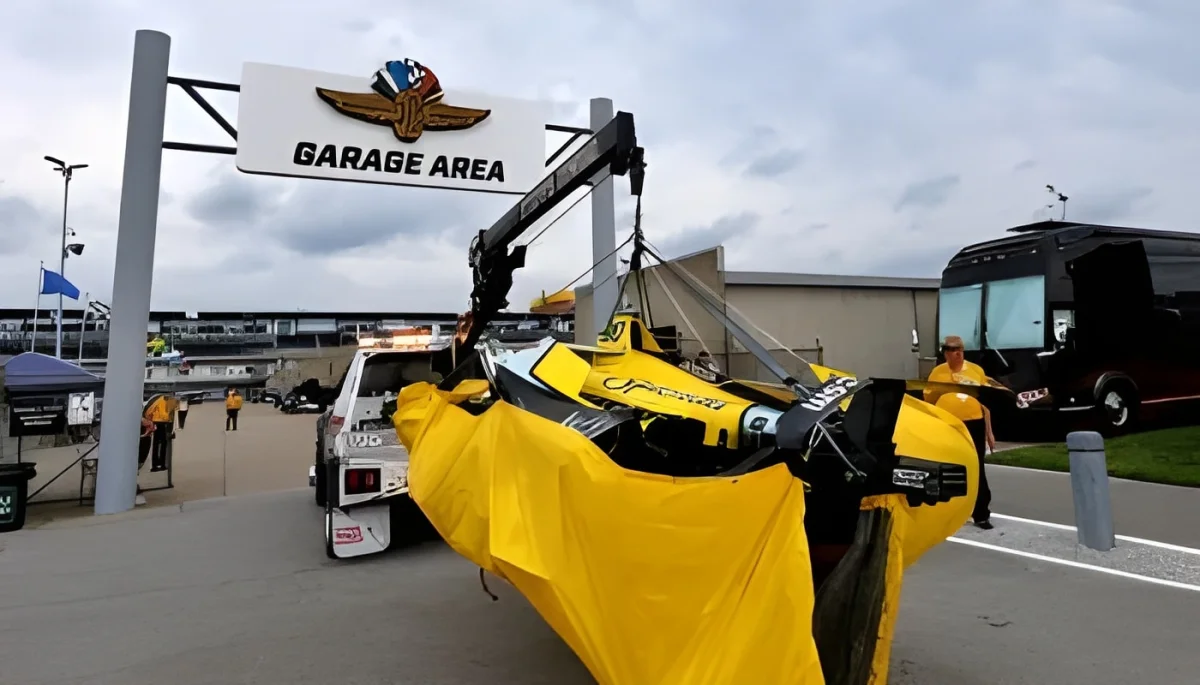 Grosjean échappe au pire après un accident effrayant à Indianapolis