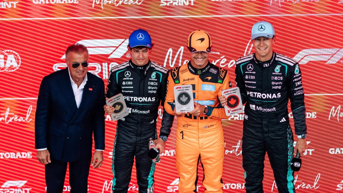 Les classements F1 après la course sprint au Canada