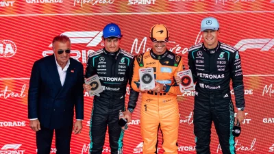 Les classements F1 après la course sprint au Canada