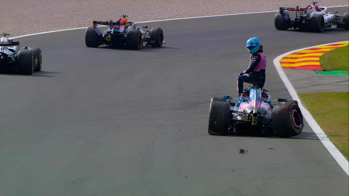 Alpine retrouvait enfin le sourire… jusqu’au crash de Gasly