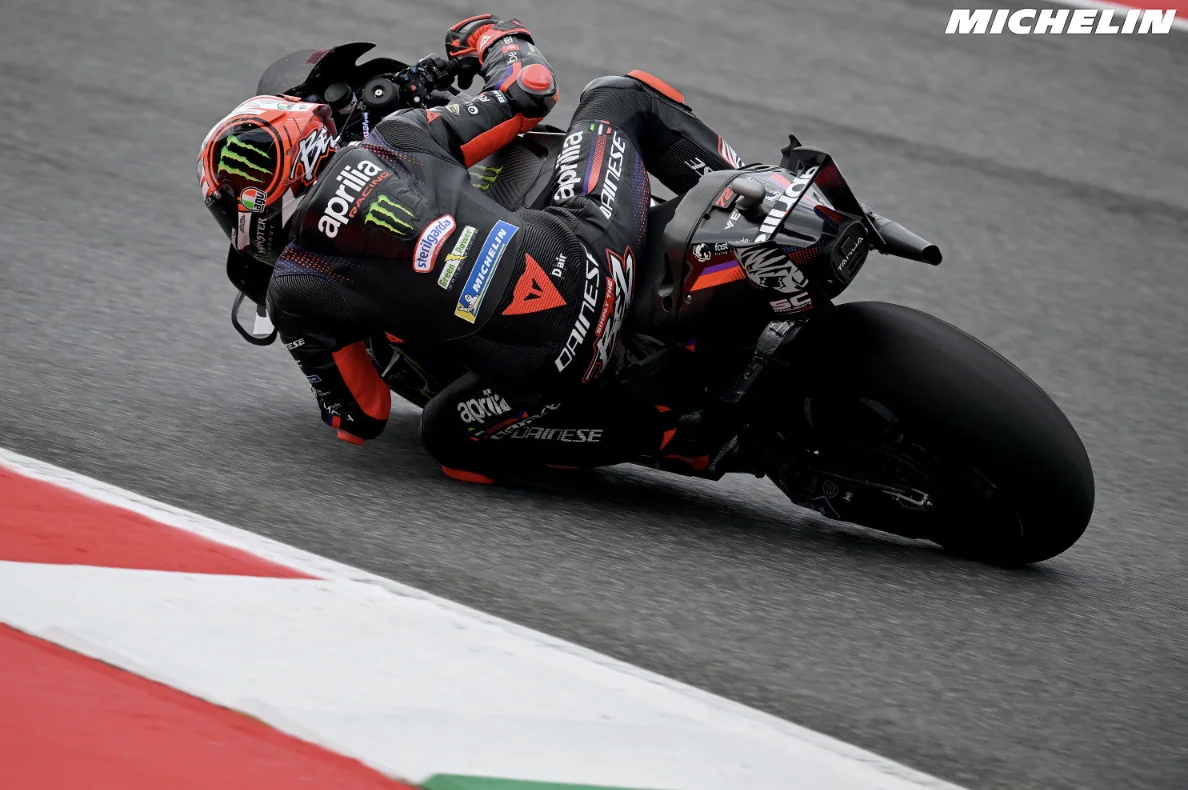 Italie, MotoGP (Q1/Q2) : Première ligne 100% Aprilia
