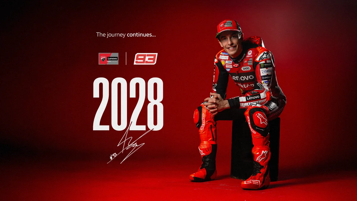 Officiel : Marquez rempile chez Ducati jusqu'en 2028