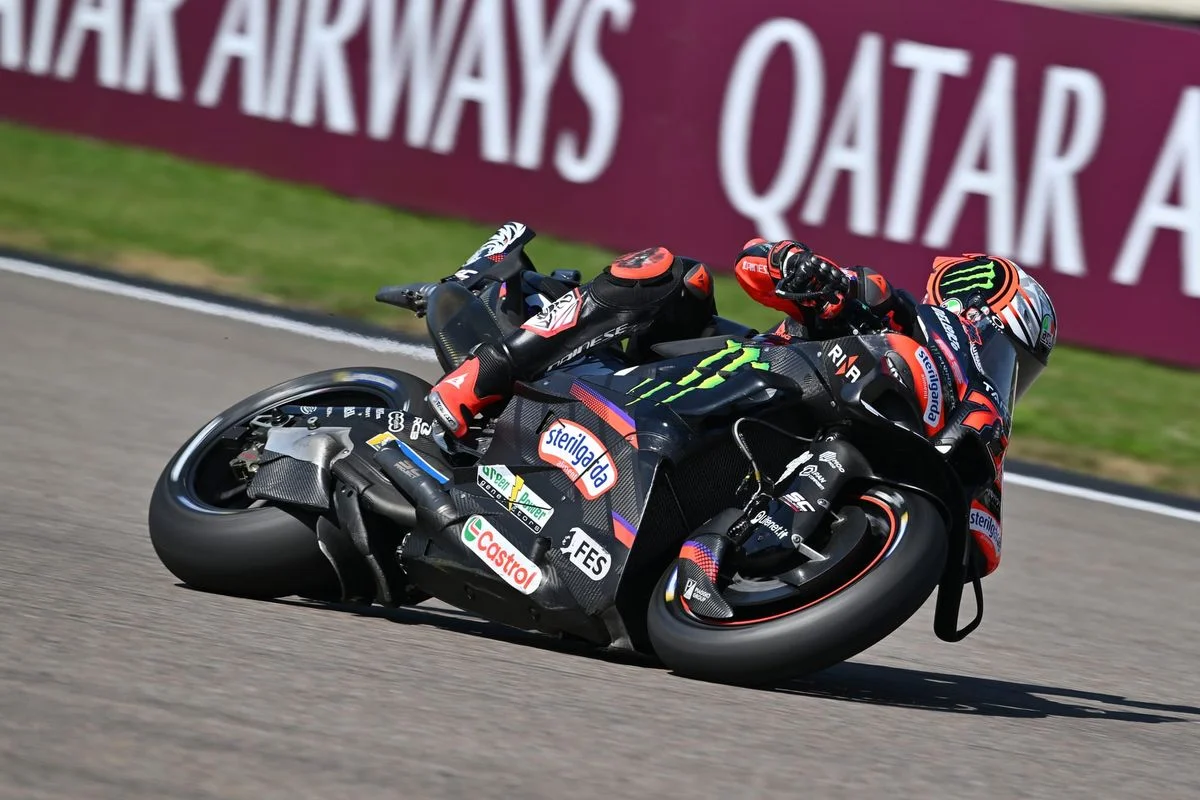 Silverstone, MotoGP (PR) : Bezzecchi frappe fort, 4 Aprilia dans le Top 5