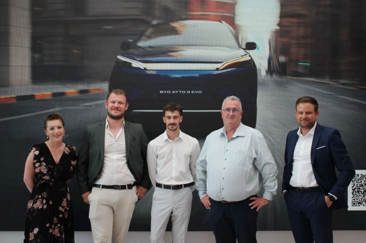 Bodemer inaugure un nouveau showroom BYD à Lorient