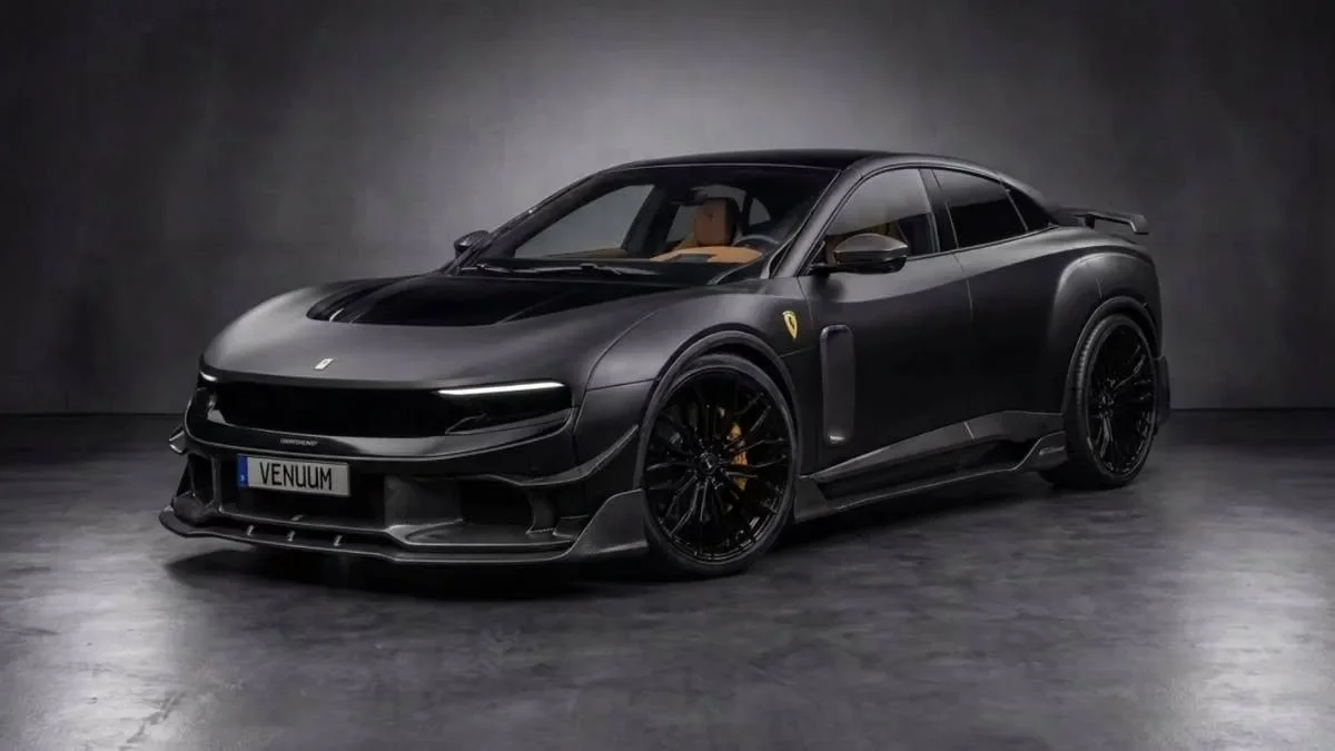 Ferrari Luce : un kit carrosserie lui donne des allures de vraie Ferrari