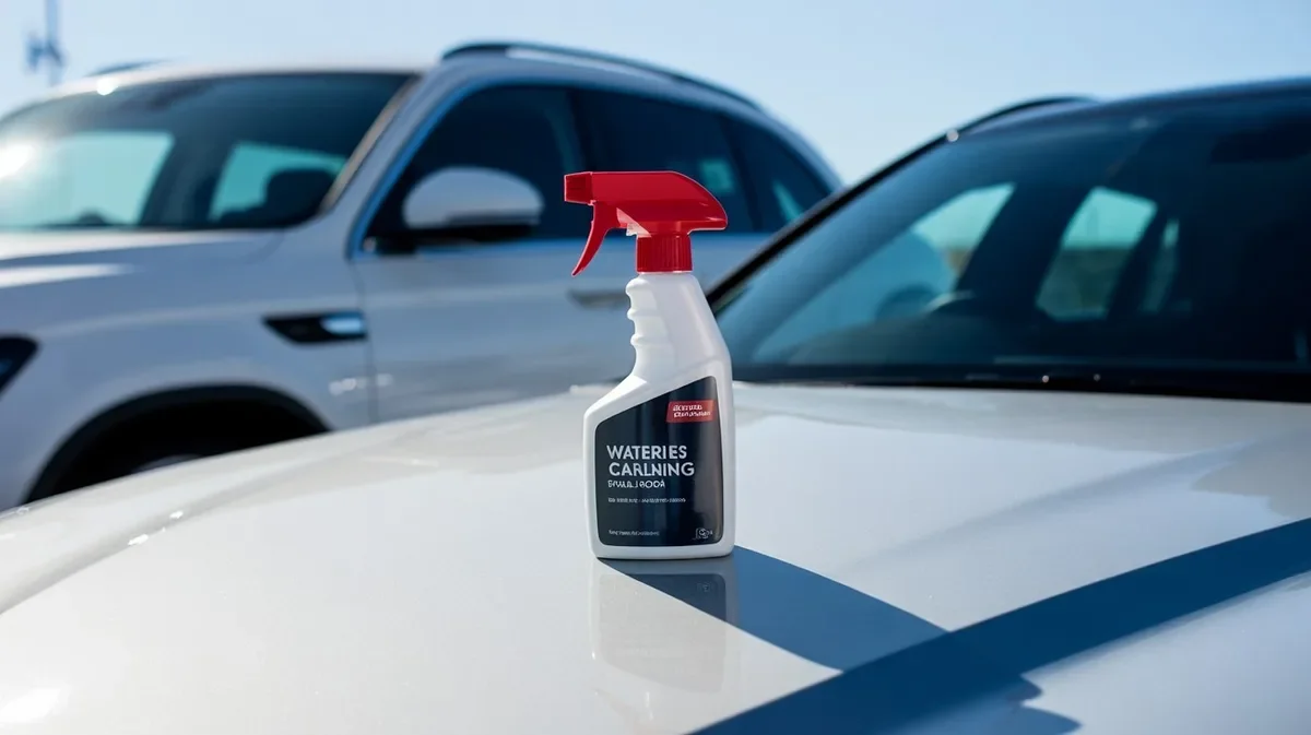 Les 5 meilleurs nettoyants voiture sans eau 2026