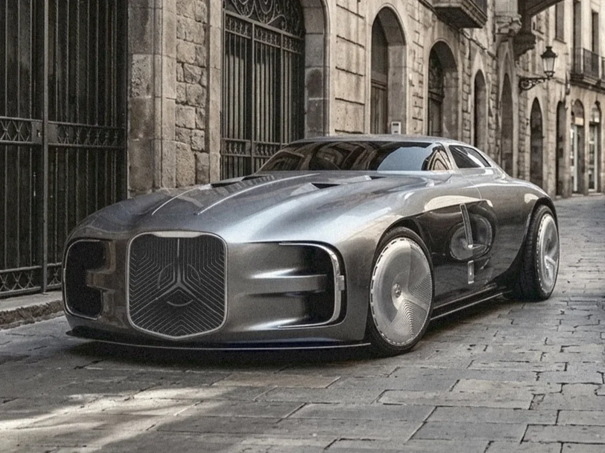 Ce concept Mercedes dessiné par un étudiant dans son studio parisien a trompé des professionnels