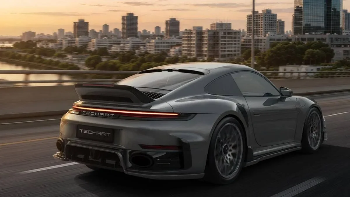 811 ch sur une Porsche 911 Turbo S : ce que Techart a modifié sur la 992.2