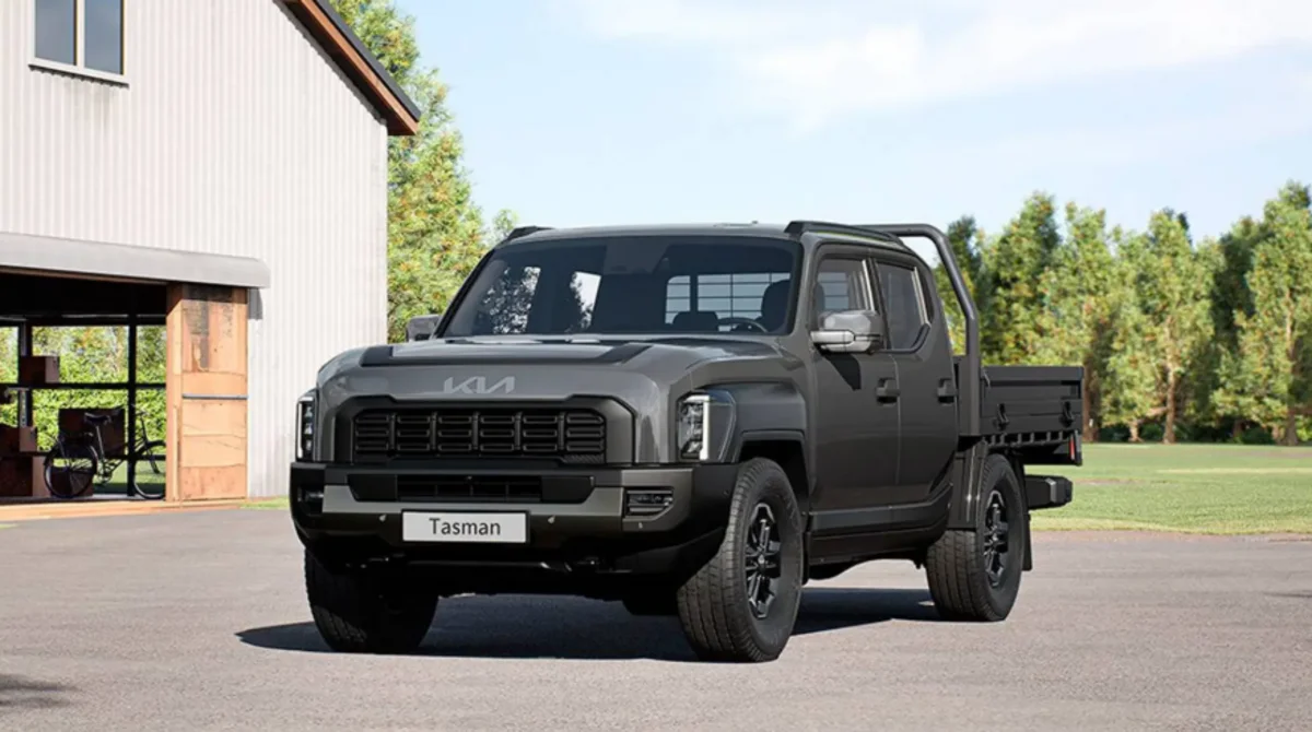 Kia Tasman 2027 : le pick-up devient utilitaire pro