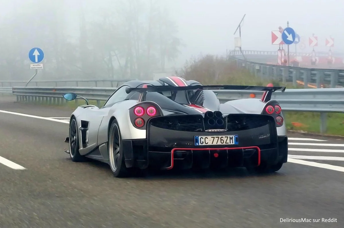 À peine 40 exemplaires : cette Pagani Huayra a sans doute plus de kilomètres que votre voiture