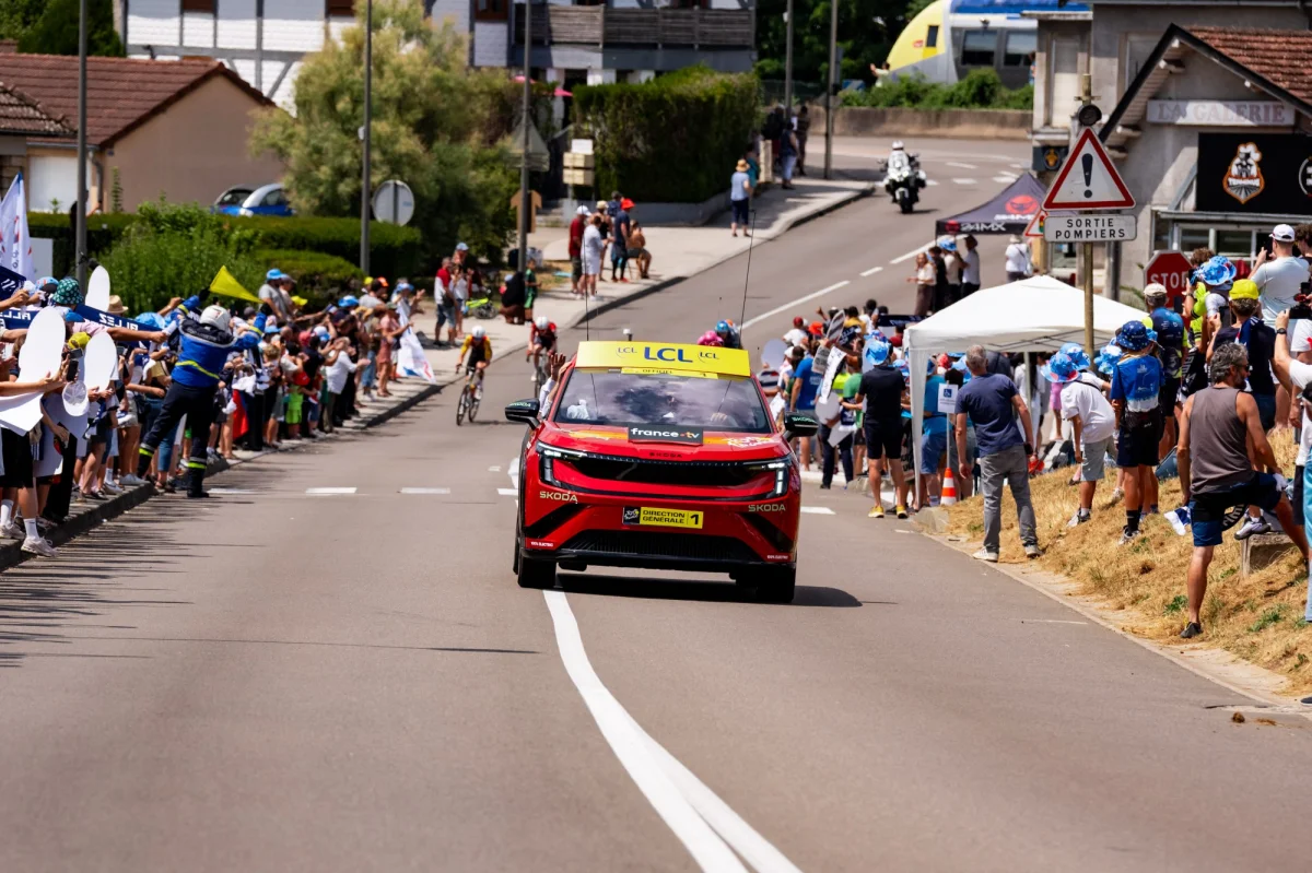 Découverte: le Skoda Peaq, star du Tour de France