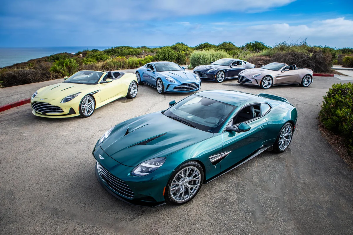 Aston Martin dévoile une série Heritage Edition de cinq modèles uniques inspirés des années 1960 et 1970