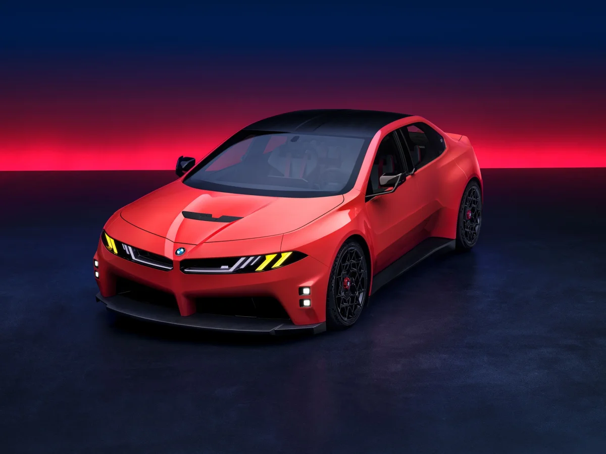 BMW M Concept Neue Klasse : la future BMW M3 100 % électrique se montre aux 24 Heures du Mans