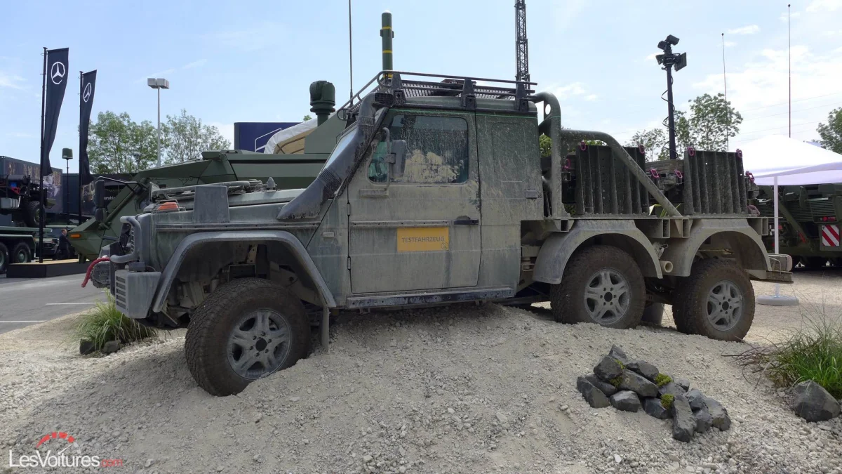 Rheinmetall Caracal 6×6 : le Mercedes‑Benz Classe G transformé en monstre militaire