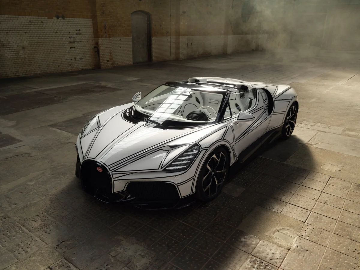 Bugatti W16 Mistral « Blanc Éternel » : la porcelaine sublime ce one‑off de 1 600 ch