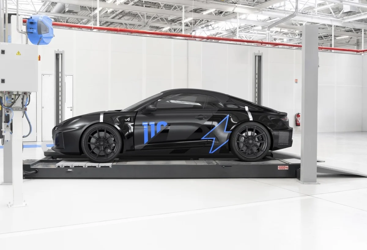 Alpine A110 Future : les premières photos de l’A110 100 % électrique