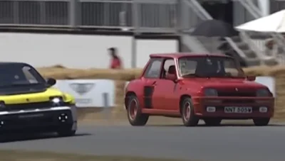 Vidéo : les Renault 5 Turbo et Turbo 3E en piste ensemble à Goodwood