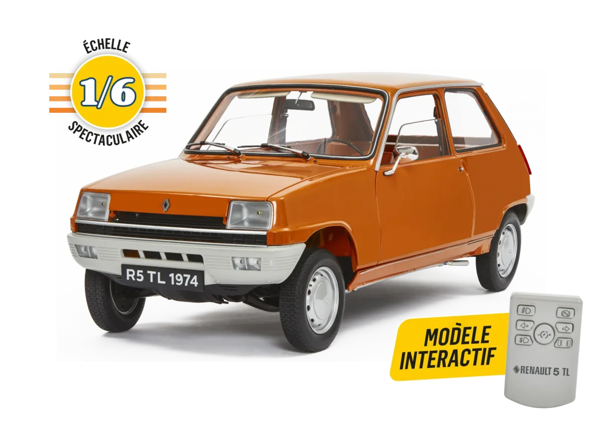 Renault 5 : une sympathique miniature Hachette Collections à monter (vidéo)