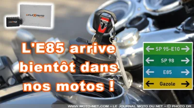 Les kits éthanol E85 enfin autorisés pour les motos et scooters