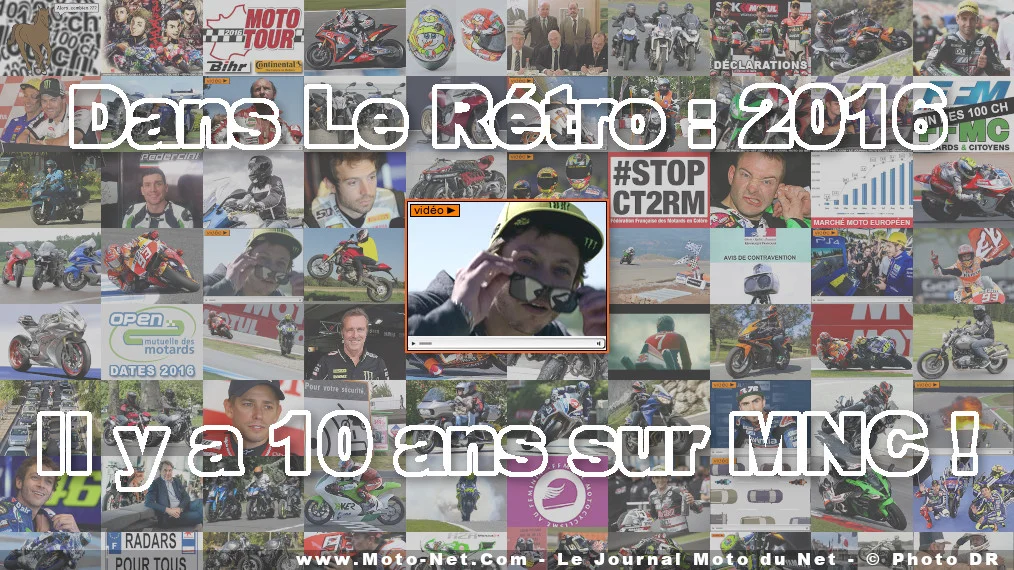 Il y a 10 ans : Vidéo Yamaha, Motobot défie Valentino Rossi