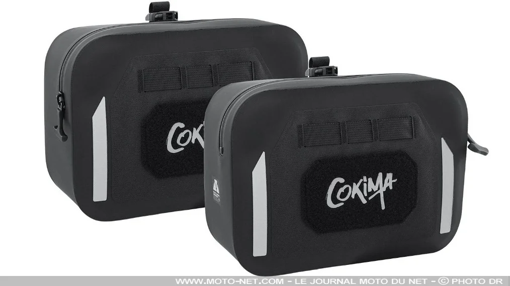 Cokima gonfle la bagagerie des motos trail 