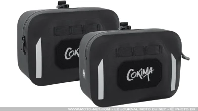 Cokima gonfle la bagagerie des motos trail 