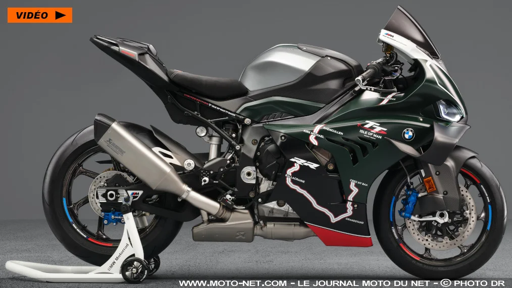 BMW lâche 115 M1000RR Limited Edition TT pour les 115 ans du Tourist Trophy