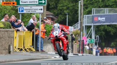 Vidéo de la première course Superbike du Tourist Trophy 2026
