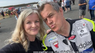 Maria Costello, pilote moto et sidecar, gravement blessée au TT 2026