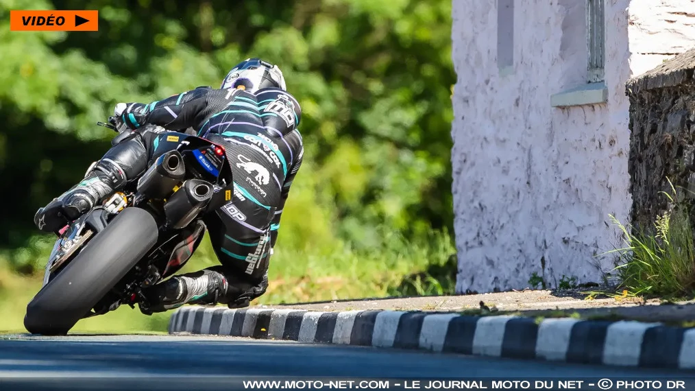 Vidéo de la première course Supersport du Tourist Trophy 2026