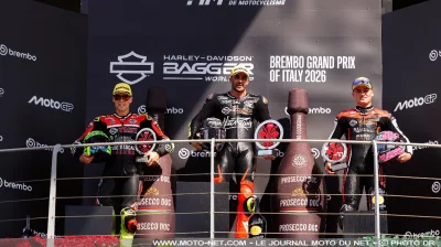 Andrea Iannone renoue avec la victoire en Harley-Davidson