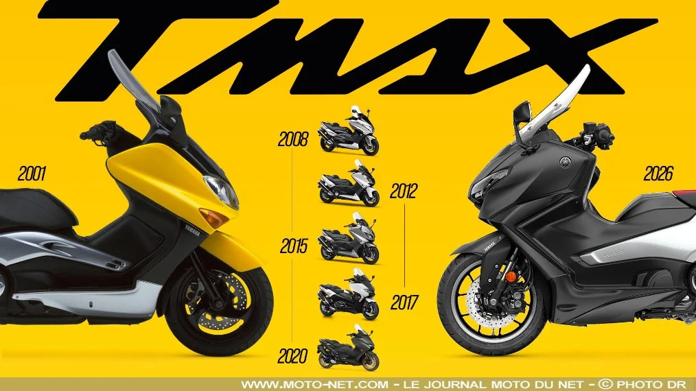 100 000 scooters Yamaha Tmax vendus en France 