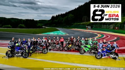 Le championnat d'Endurance 2026 se poursuit avec les 8H de Spa Motos