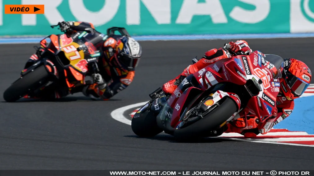 Marc Marquez marque de gros points et les esprits au GP de Hongrie