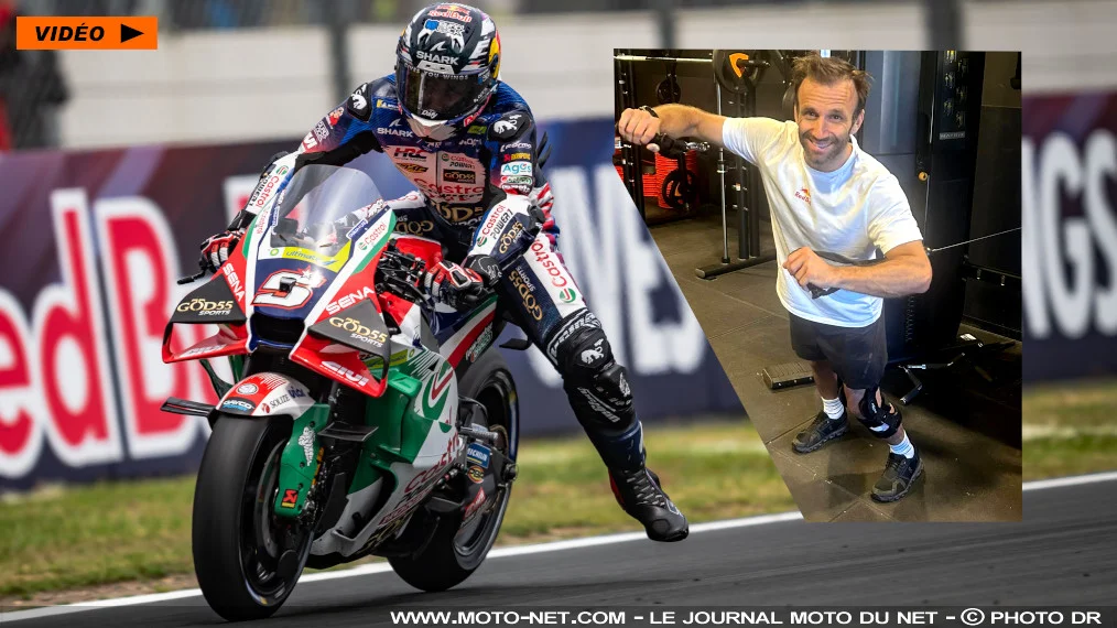 Johann Zarco brûle d'impatience et s'entraîne beaucoup