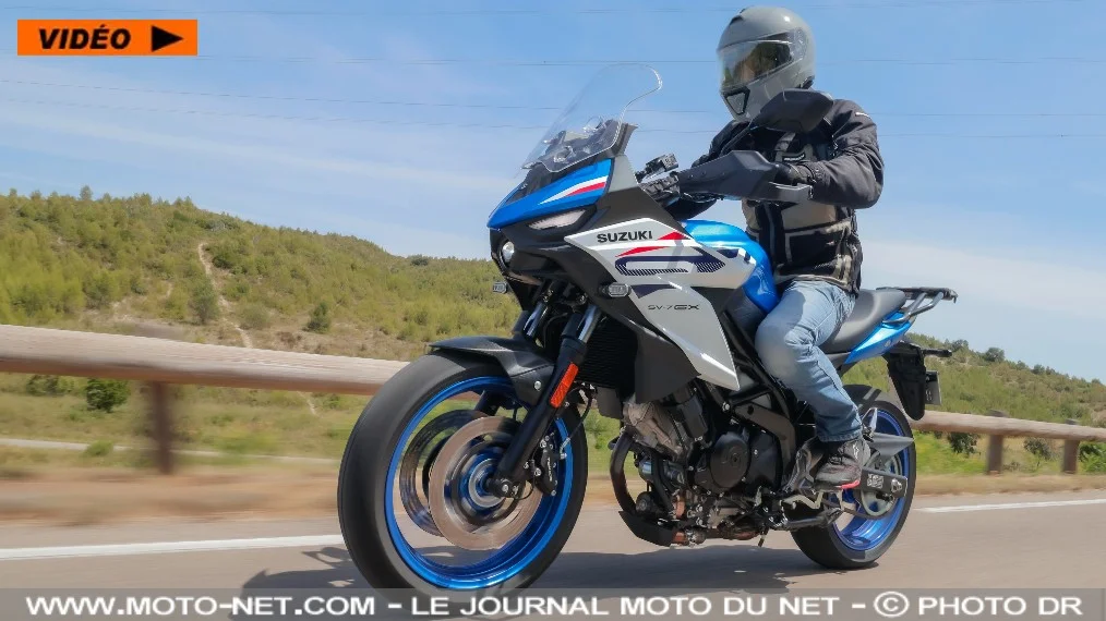 Notre essai vidéo Suzuki SV-7GX 2026