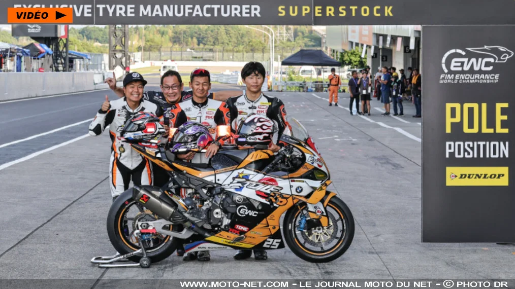 La BMW Etoile n°25 en pole Superstock aux 8 Heures de Suzuka 2026 