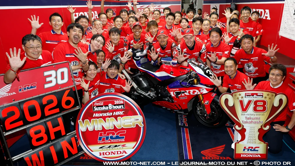 Honda et Takahashi font la pluie et les géants aux 8H de Suzuka 2026
