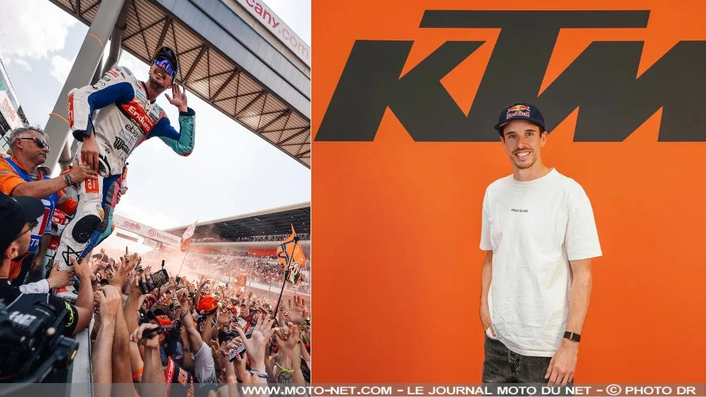 Alex Marquez et Fabio Di Giannantonio sur la KTM officielle en 2027