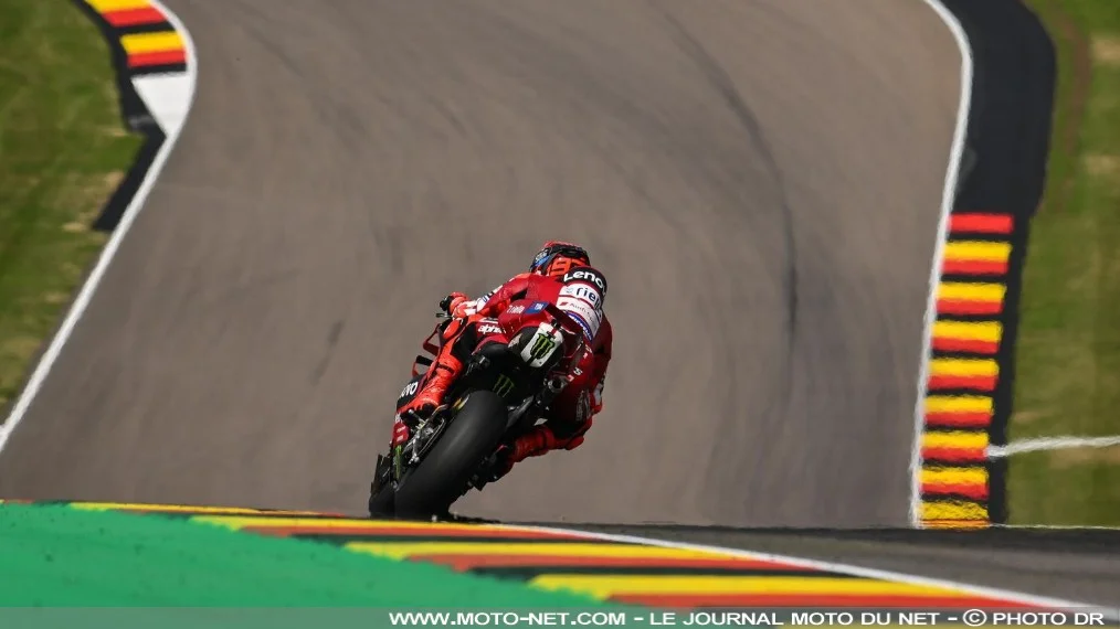 La première journée du GP d'Allemagne pour Marc Marquez