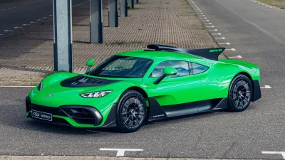 La Mercedes-AMG One verte de 1 063 est à vendre pour 3 millions d'euros