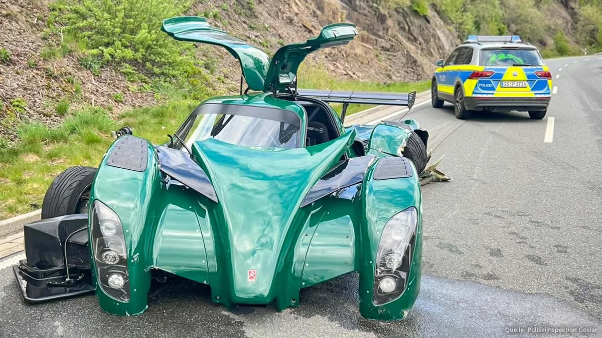 Cette Radical RXC a été... radicalement accidentée