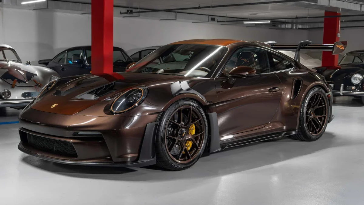 Cette 911 GT3 RS illustre les possibilités de personnalisation de Porsche