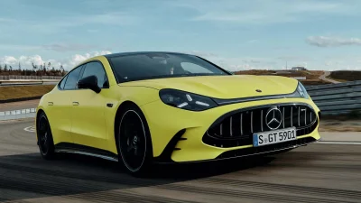 Nouvelle Mercedes-AMG GT 4 portes : un coupé électrique jusqu’à 860 kW