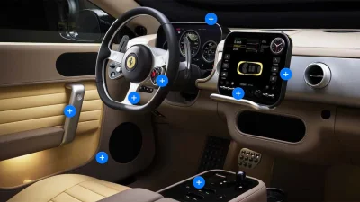 Les pépites et secrets à l’intérieur de la Ferrari Luce